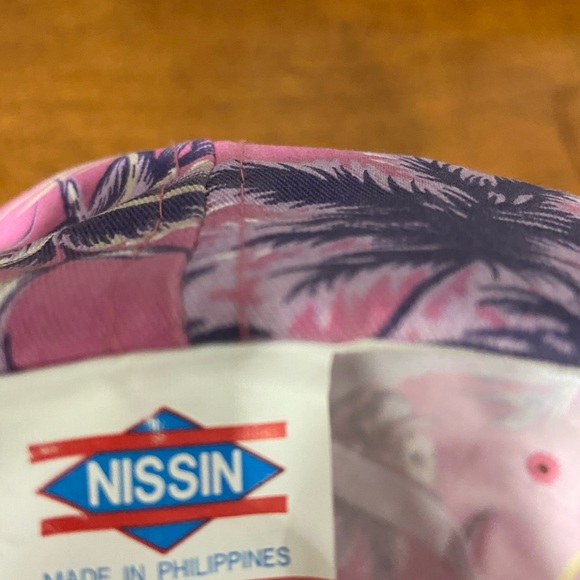 90’s pink Hawaiian floral hat - Picture 4 of 4